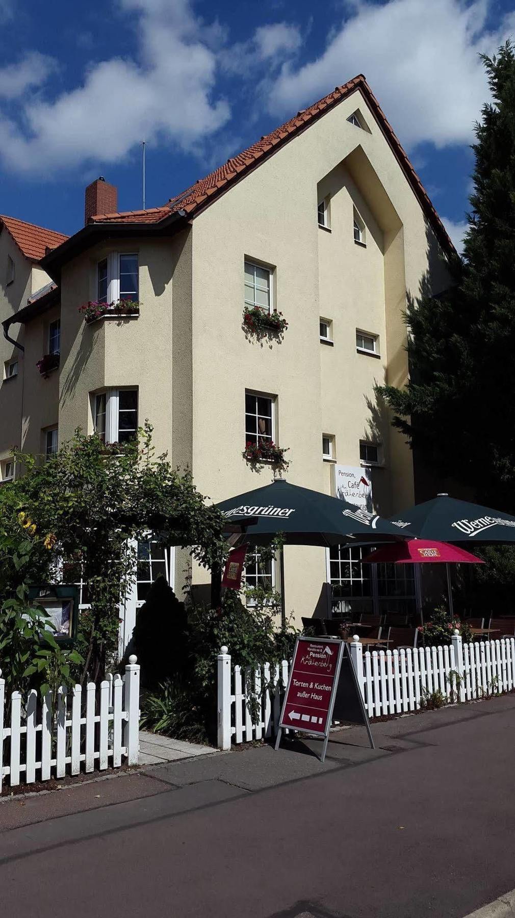 Pension & Cafe Am Kraehenberg Halle  Zewnętrze zdjęcie