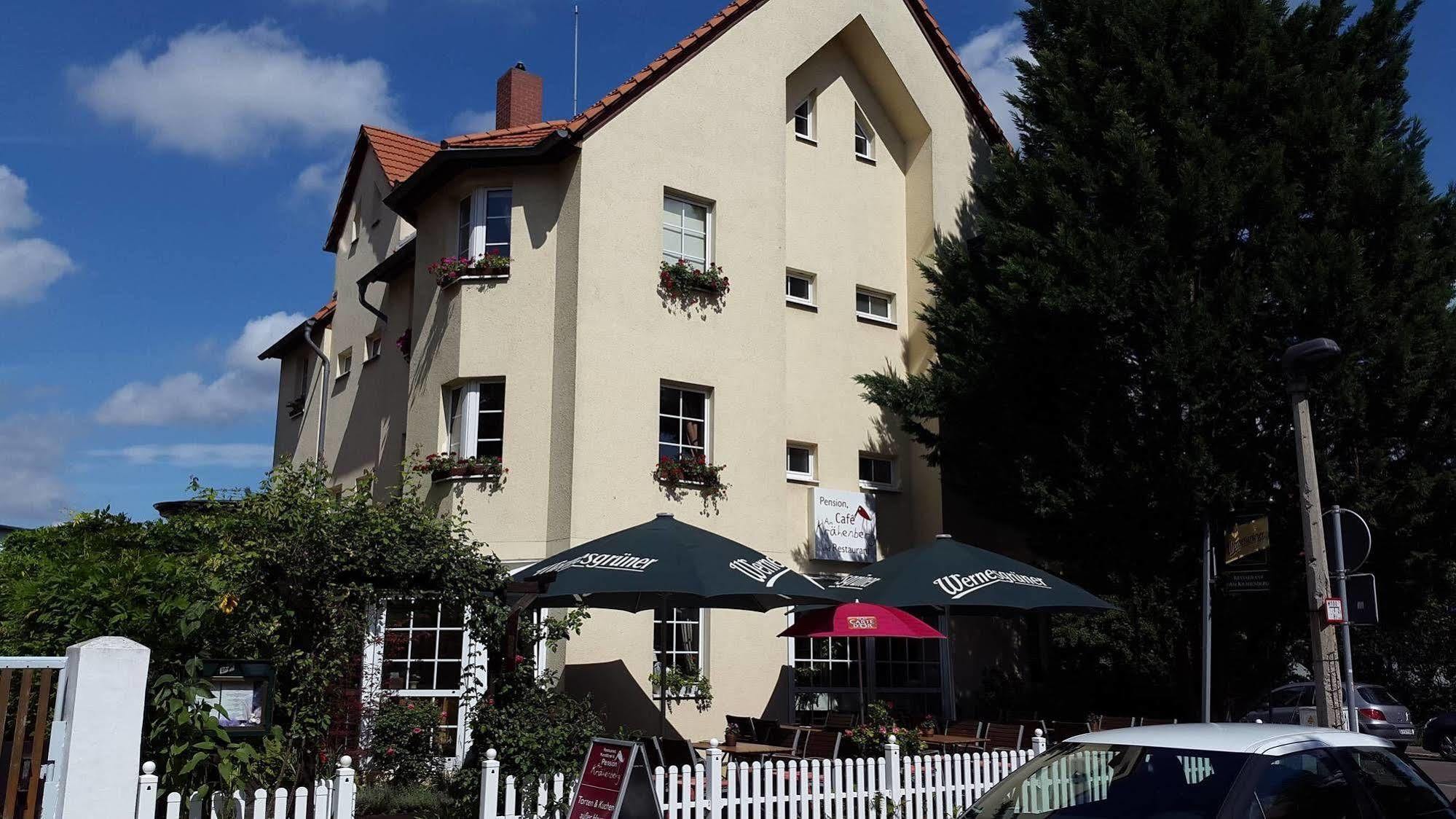 Pension & Cafe Am Kraehenberg Halle  Zewnętrze zdjęcie